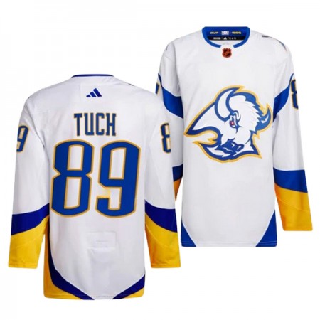 Dresovi Buffalo Sabres Alex Tuch 89 Adidas 2022-23 Reverse Retro 2.0 Bijela Authentic - Muške Dresovi Buffalo Sabres Alex Tuch 89 Adidas 2022-23 Reverse Retro 2.0 Bijela Authentic - Muške